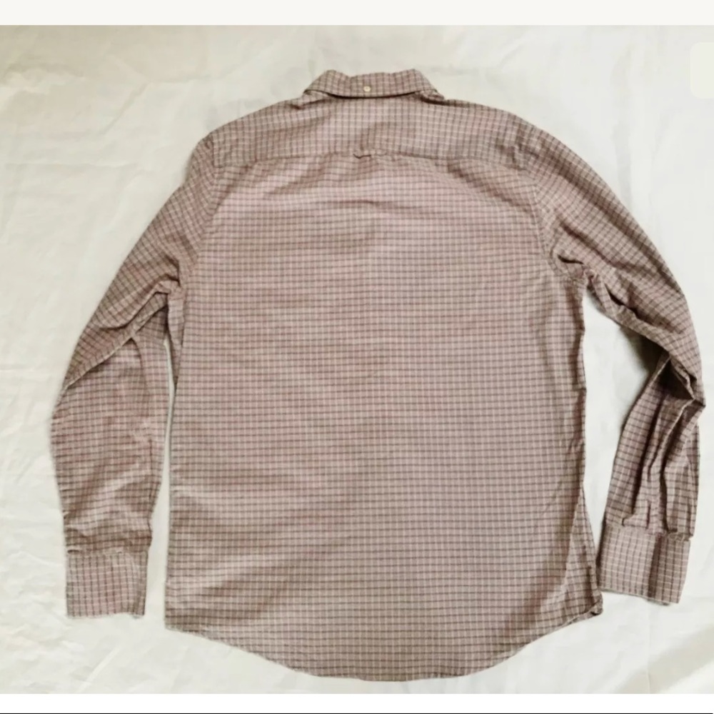 Ben Sherman Plectrum Shirt Cotton L White Sand - Picture 3 of 4
